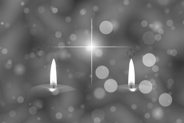 丧 蜡烛 讣告 死 死亡 悲伤 越觉得 宗教 基督教