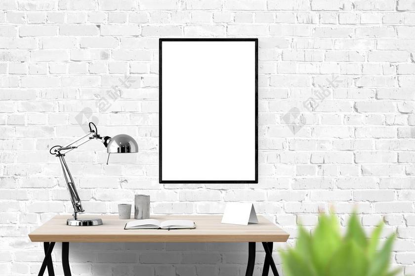 海报 小样 装潢 办公桌 室内 介绍 模仿 墙