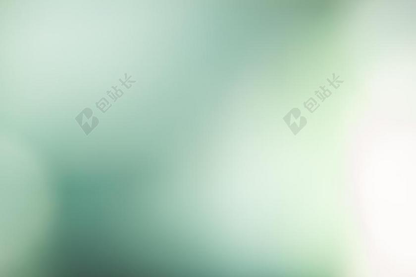 绿色朦胧柔和背景图片