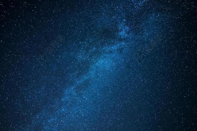 夜晚太空里的星星背景图片
