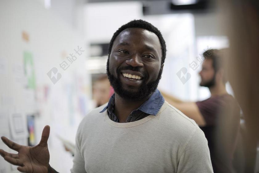 非洲人后裔 业务 开朗 同事 公司 创意 理念 新的业务