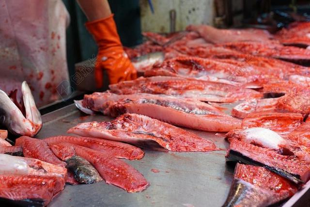市场 肉 食品 准备 厨师 美食 鱼 海鲜 美味的 新鲜