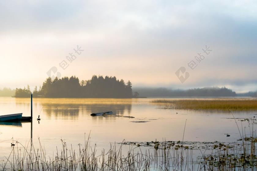 农村 俄勒冈 湖 SILTCOOS 俄勒冈海岸 旅行 假期