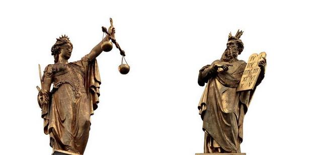 JUSTITIA 女神 正义女神的 女神的真理 水平 盲目的