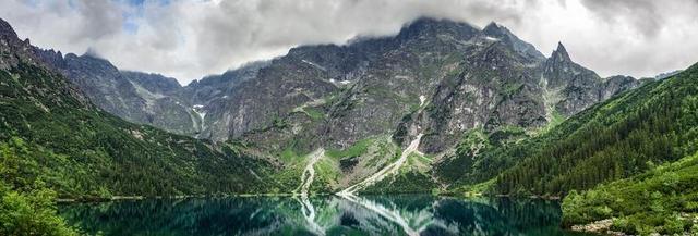 湖 山 MORSKIE奥科 山下湖 特拉 自然 水 景观