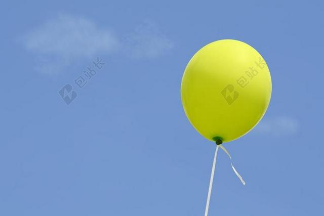 气球 天空 蓝色 绿色 飞 氦气 挡板离开 空气 上升