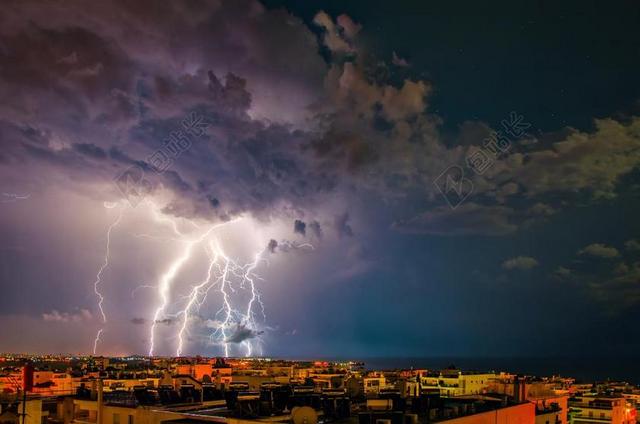 风暴 雷声 闪电 黑暗 天空 雷暴 天气 螺栓 迅雷 自然
