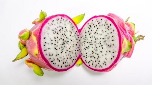 水果 龙 白 孤立 背景 粉红色 自然 食品 甜 有机