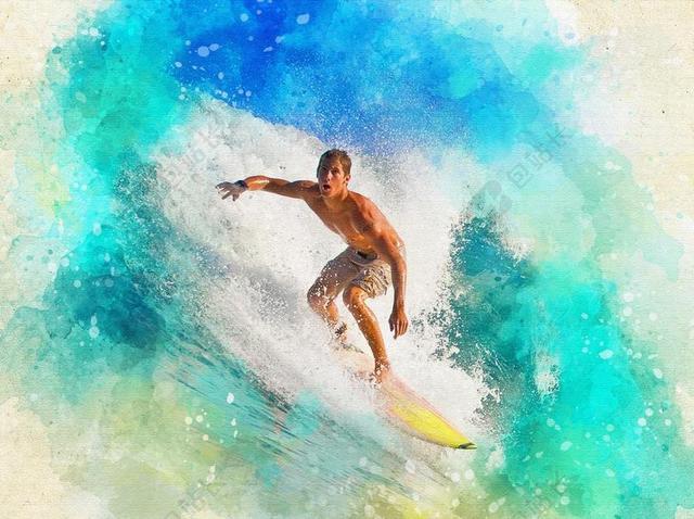 冲浪 极端 海洋 速度 海 危险 喷雾 运动员