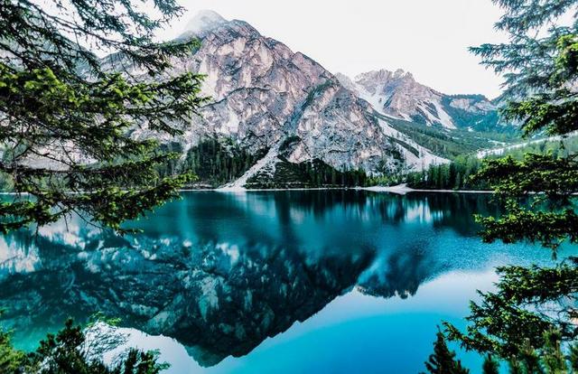 湖 山下湖 镜像 水 性质 BERGSEE 景观 壁纸
