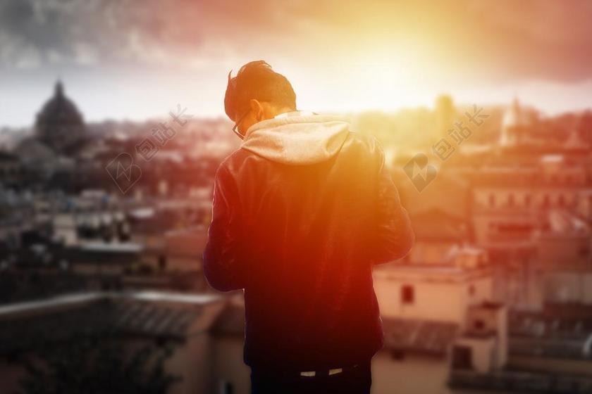 男子 男孩 太阳 闪耀 态度 一天 人类发展报告