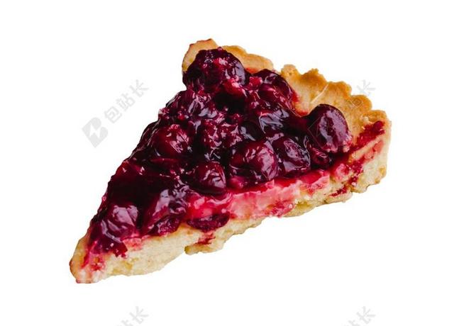 蛋糕 樱桃派 樱桃 水果 烤 美味 食品 甜 石果 孤立