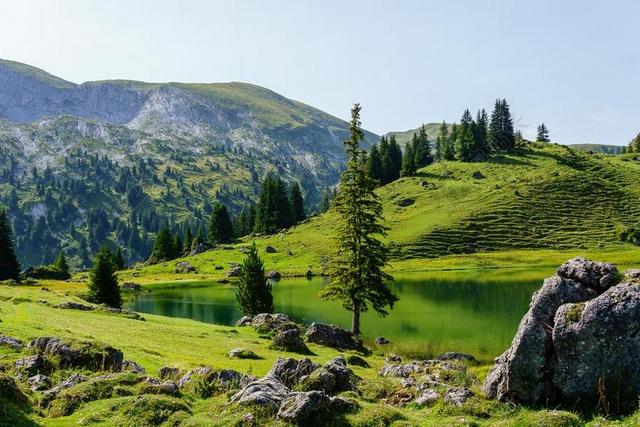 西贝尔格 湖 MOUNTAINLAKE 山 自然 户外 徒步旅行