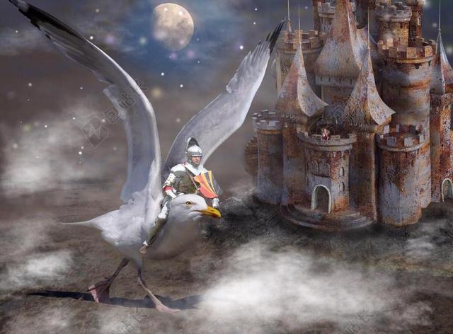 幻想 神秘 超现实主义 梦幻般的景象 天空 心情 梦想 鸟