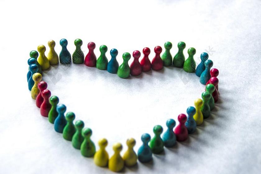 多样性 爱 颜色 一起 人 快乐 同舟共济 混合 多样