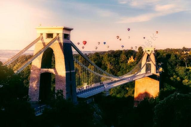 布里斯托 英格兰 英国 热空气 气球 旅行 飞行 天空 云