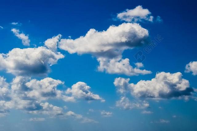 天空 云 蓝色的天空的云彩 上午 秋 天气