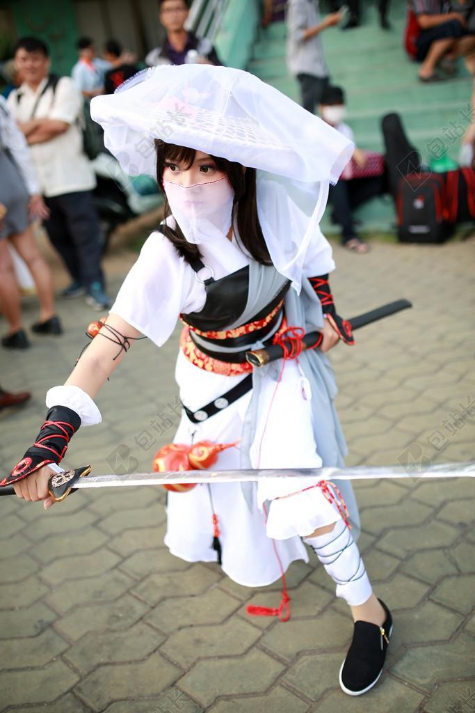 忍者 英雄 武士 COSPLAY 战士 刀片式服务器 日本