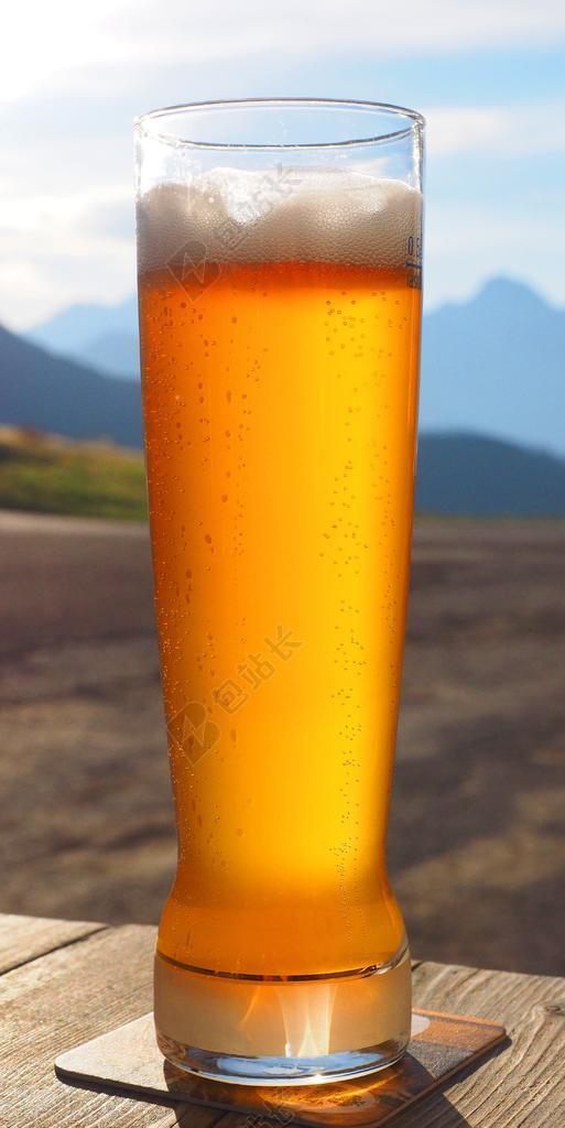 啤酒 小麦啤酒 啤酒玻璃 小麦啤酒玻璃 喝 止渴 啤酒酵母