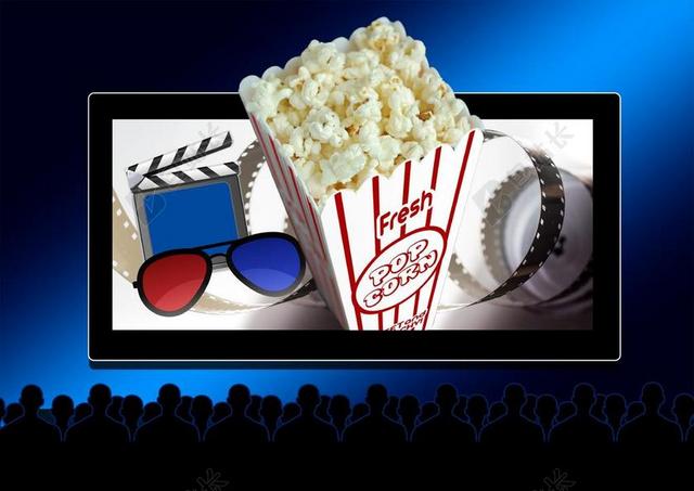 看电影 剧院 爆米花 3D 眼镜 FILMKLAPPE 皮瓣