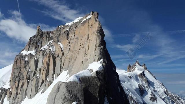 南针峰 MIDI 计划脊 龙南DU计划 夏蒙尼 高山 山