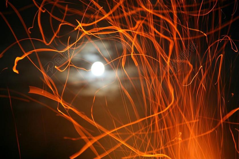 KOSTER 火 火花 夜 火焰 煤 木柴 烧伤 热 发烧