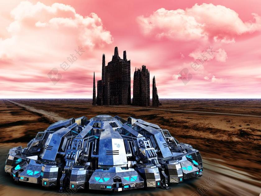 不明飞行物 城市 空间 科幻小说 宇宙 向前 关于未来