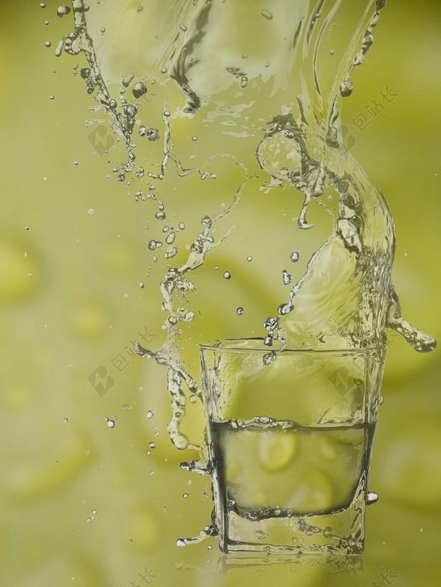 水 绿色的苹果 叶 性质 红叶 叶亮 绿叶 绿色 植被 滴