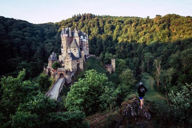 城堡 艾尔兹堡 ELTZ 中世纪 德国 感兴趣的地方 萨克森