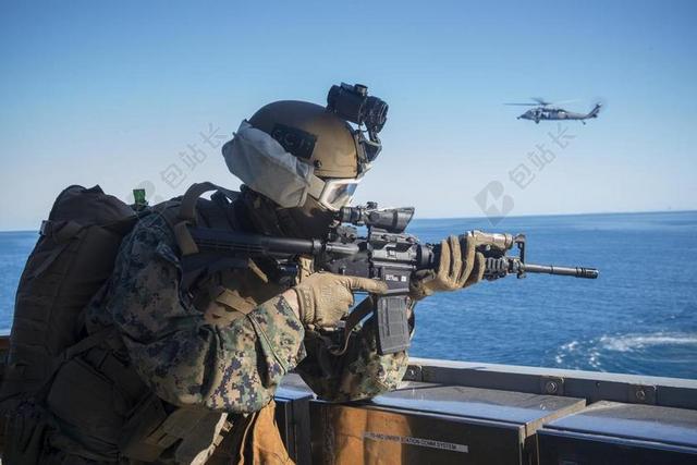 海军陆战队远征部队 士兵 步枪 夜视 卡宾 M4A1