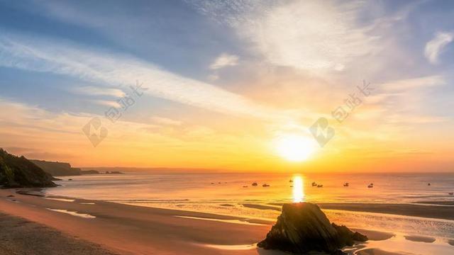湾 海景 滕比 威尔士 彭布罗克 海 海洋 旅行 水 蓝色