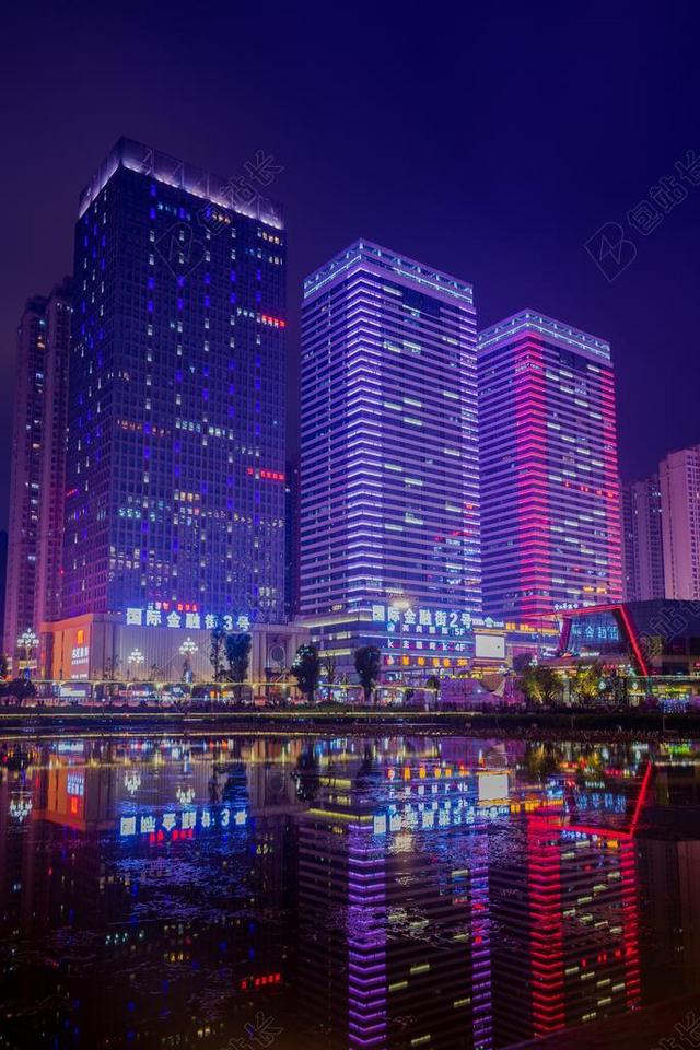 中国 贵州 贵阳 花果园 花果园社区 花果园国际金融街 城市