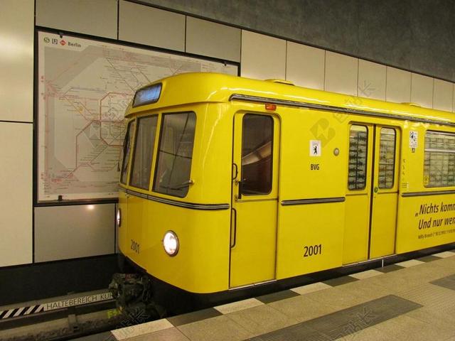 地铁 BVG 柏林 中央站 U55 柏林中央火车站 德国