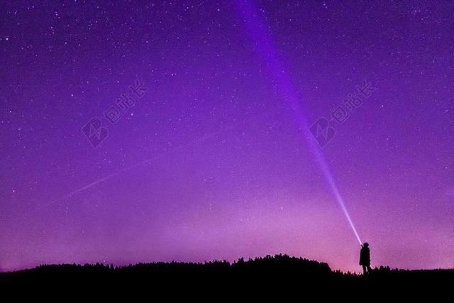 夜间照片 繁星点点的天空 夜晚的天空 明星 夜 天空 人的