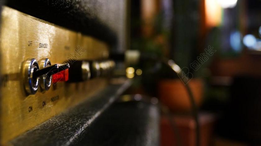 放大器酒吧俱乐部演出音乐背景图片