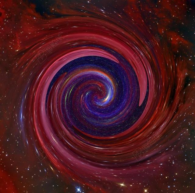 摄影星空螺旋星系背景图片