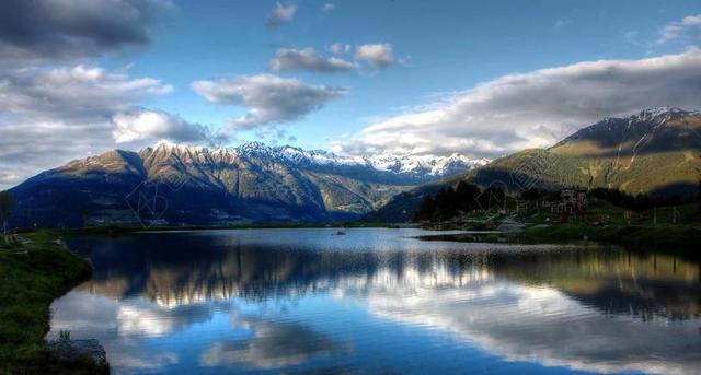 WOLFSSEE 湖 奥地利 性质 景观 山 BERGSEE