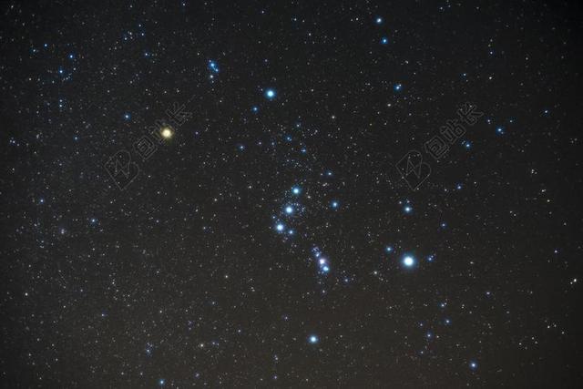 猎户座 夜 害羞 明星 星座