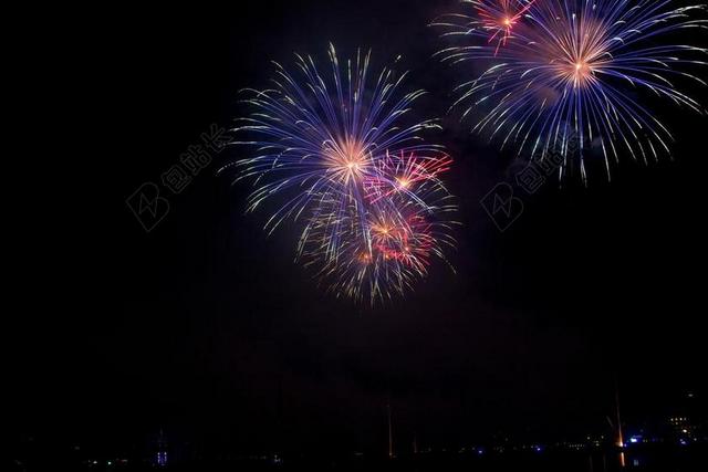 敬礼 假日 烟花 天空 夜 夜晚的天空 美丽 日内瓦 瑞士