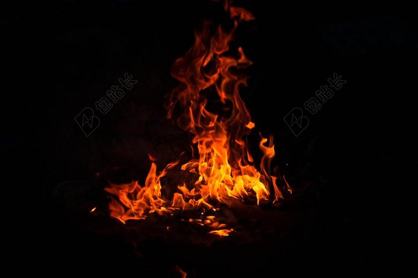 火焰燃烧激情热背景图片