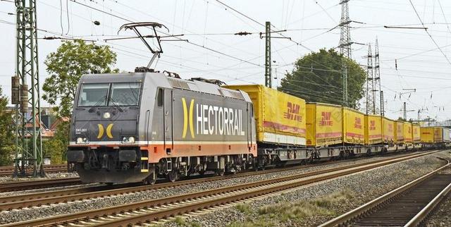 PAKETZUG 货运列车 电力机车 私营铁路 HECTORRAIL