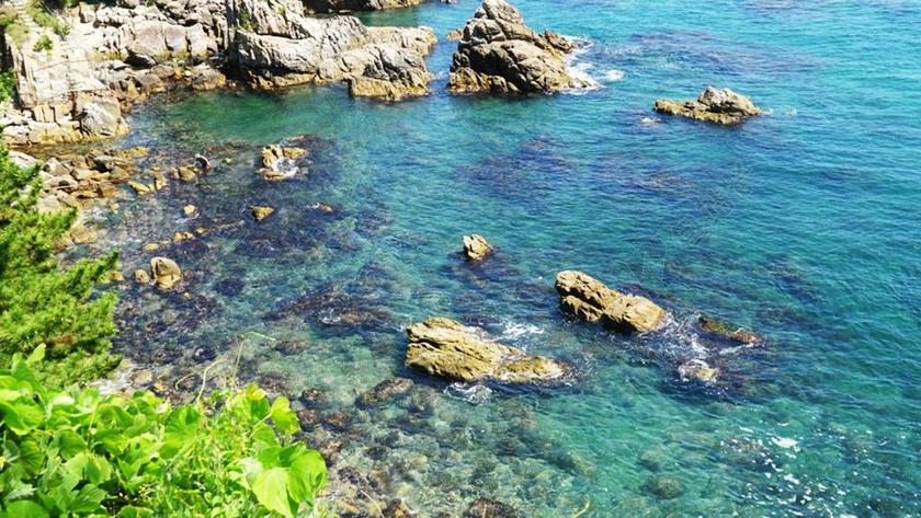 三 沿海公路 海滩 旅行 风光 济州岛旅游 海 景观 大自然