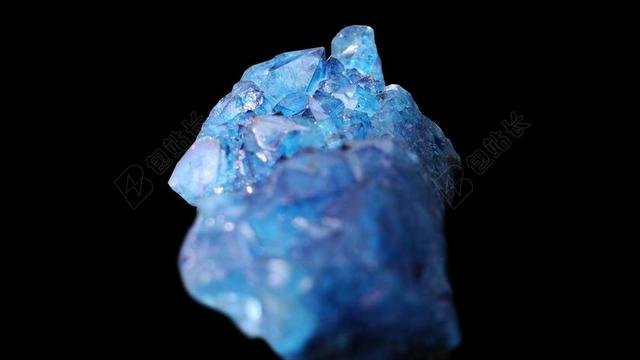 水晶 蓝色 玻璃 冬天 冷 冻结 雪 冰