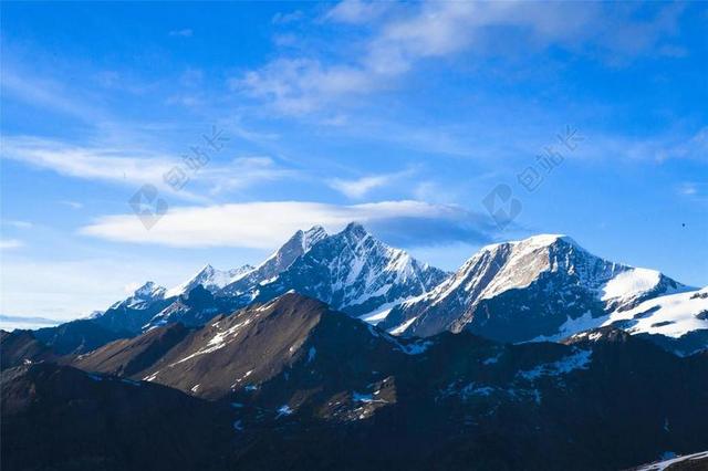 瑞士 阿尔卑斯 雪山