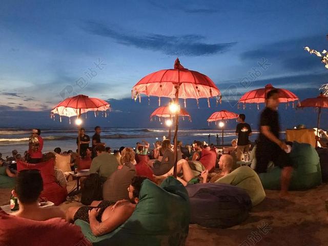 塞米亚克 巴厘岛 印度尼西亚 度假 休闲 夜 旅行 度假村