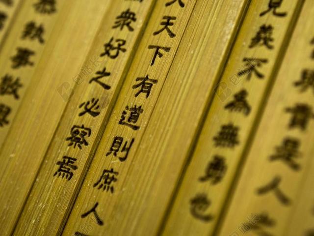 论语孔子竹知识智慧学习背景图片