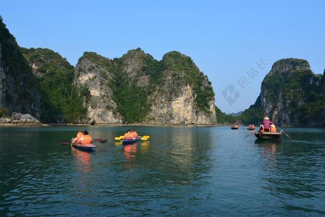 下龙湾 越南 旅行 邮轮 皮划艇 海