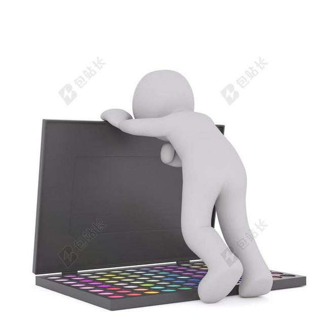 男性 3D模型 孤立 3D 模型 全身 白 3D人 三维模型