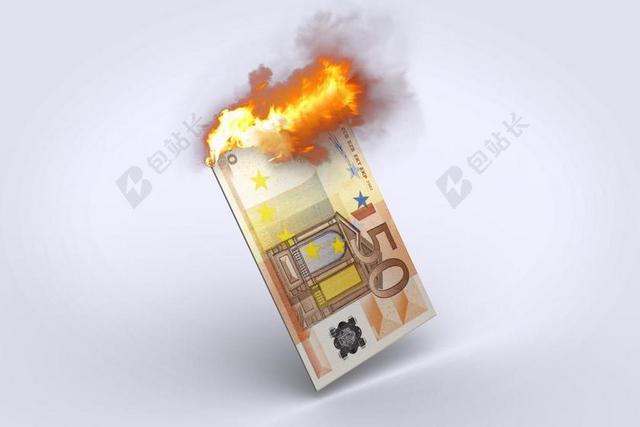 欧元 钱 通胀 货币 财经 现金 金融 银行 投资 欧洲