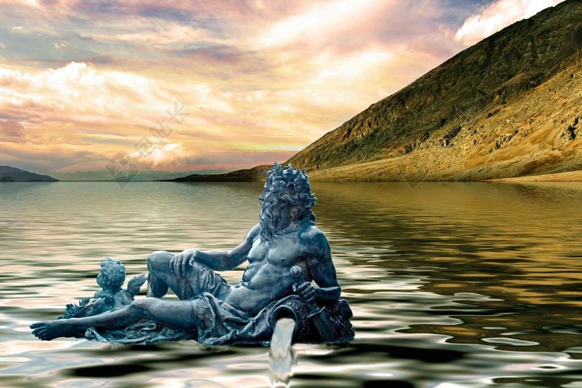 水 波 表面 海 镜像 思考 湿 水域 海神波塞冬